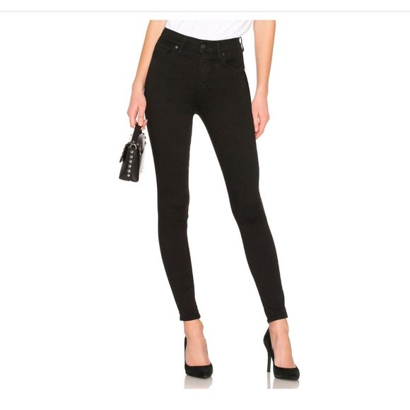 NWT LEVI'S Mile High Super Skinny in Black Size 25 - Picture 2 of 7